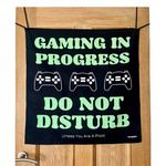 HANGUPZ 'Gaming - Do Not Disturb' Large Fun Sign Bedroom Door Decoration Gift For Boys Girls
