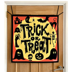 HANGUPZ Trick Or Treat Door-Hang Sign Original Large Hanging Halloween Decoration Gift For Boys Girls