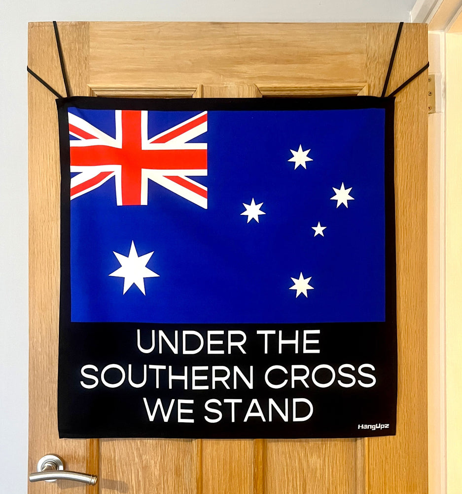 HANGUPZ Australia Flag Large Original Door-Hang Front Door Bedroom Door Decoration