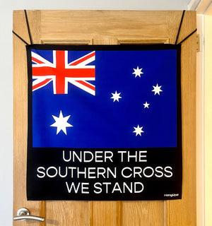 HANGUPZ Australia Flag Large Original Door-Hang Front Door Bedroom Door Decoration
