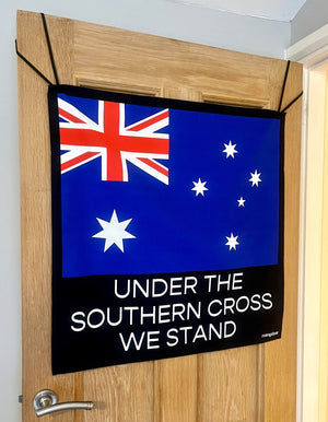 HANGUPZ Australia Flag Large Original Door-Hang Front Door Bedroom Door Decoration