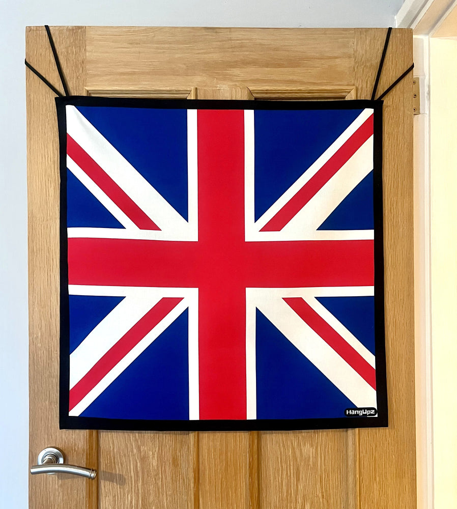 HANGUPZ Union Jack Flag Large Original Door-Hang Front Door Bedroom Door Decoration