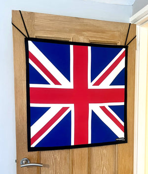 HANGUPZ Union Jack Flag Large Original Door-Hang Front Door Bedroom Door Decoration