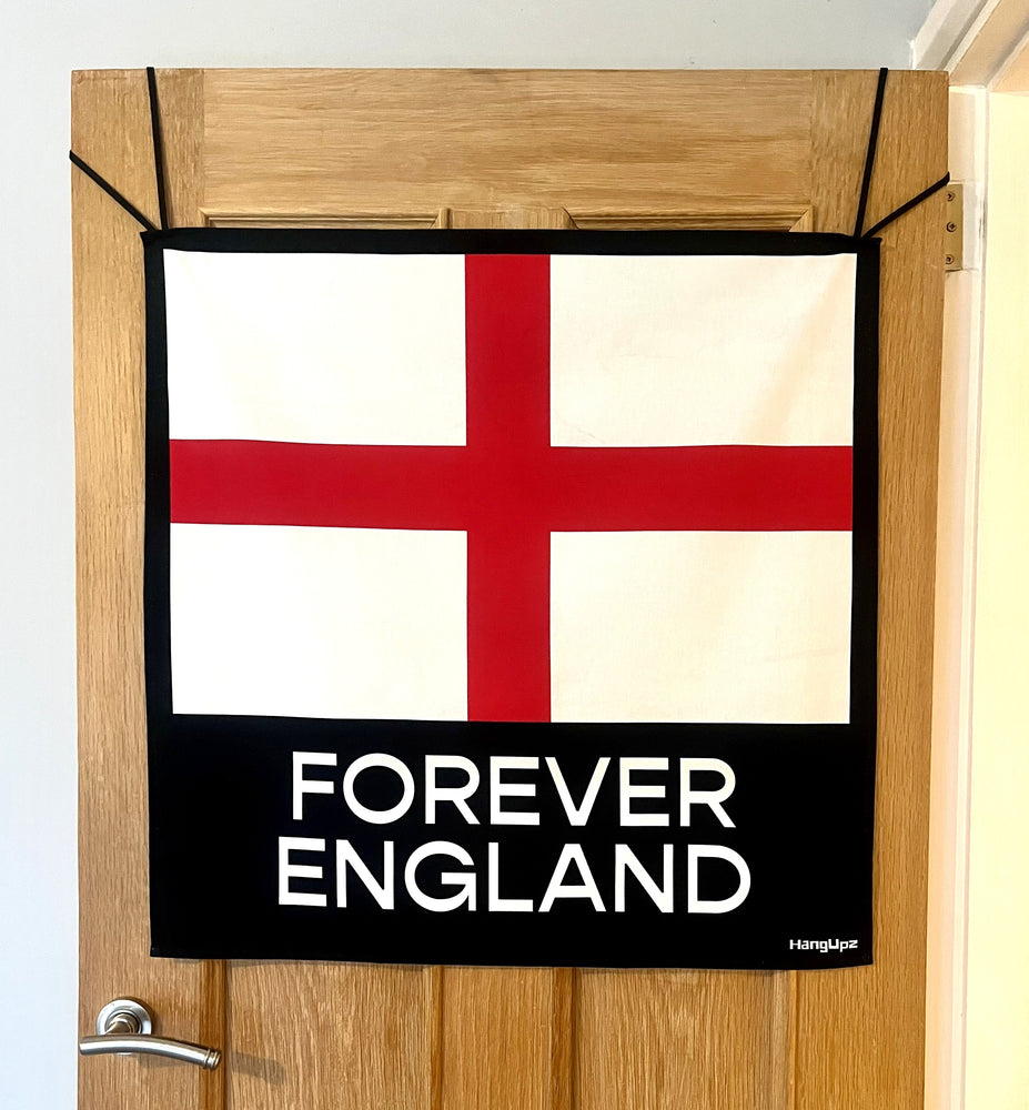 HANGUPZ St George's Cross Door-Hang Large England Flag Original Front Door Bedroom Door Decoration