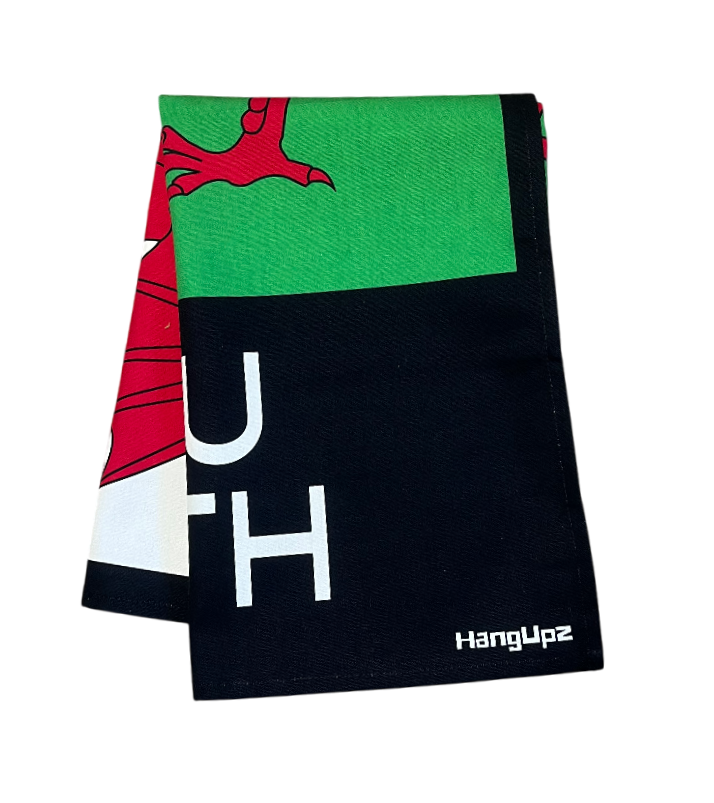 HANGUPZ Wales Flag Large Original Door-Hang Front Door Bedroom Door Decoration