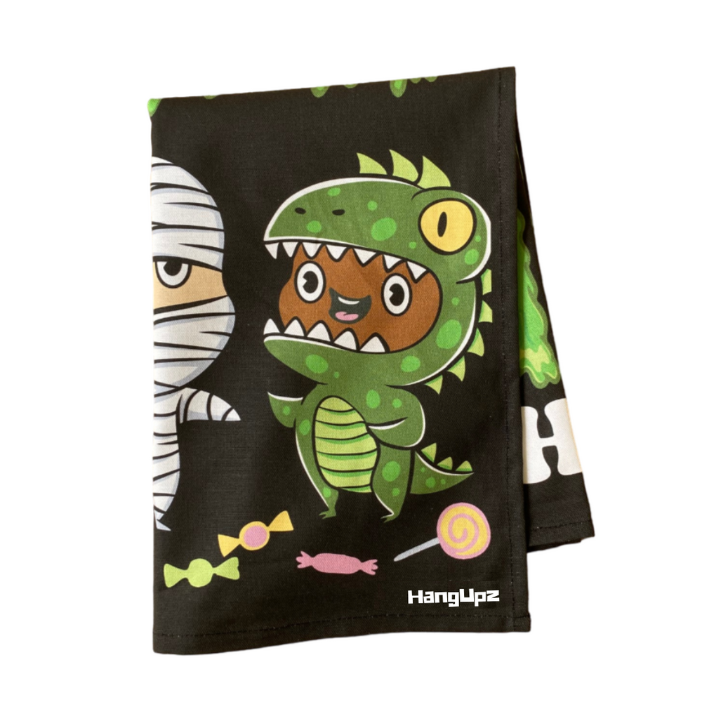 HANGUPZ Happy Halloween Sign Door-Hang Original Large Hanging Halloween Decoration Gift For Boys Girls