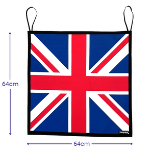HANGUPZ Union Jack Flag Large Original Door-Hang Front Door Bedroom Door Decoration