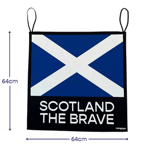 HANGUPZ Saltire Door-Hang Scotland Flag Large Original Bedroom Door Front Door Decoration