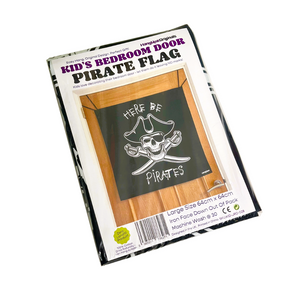 HANGUPZ Pirate Flag Large Fun Kid's Door Decoration Original Gift For Boys Girls