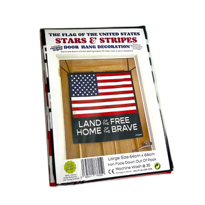 HANGUPZ Stars and Stripes USA Flag Large Original Door-Hang Front Door Bedroom Door Decoration