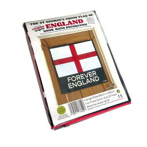 HANGUPZ St George's Cross Door-Hang Large England Flag Original Front Door Bedroom Door Decoration