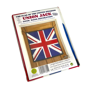 HANGUPZ Union Jack Flag Large Original Door-Hang Front Door Bedroom Door Decoration