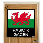 HANGUPZ Wales Flag Large 'Pass The Cake' Original Door-Hang Decoration