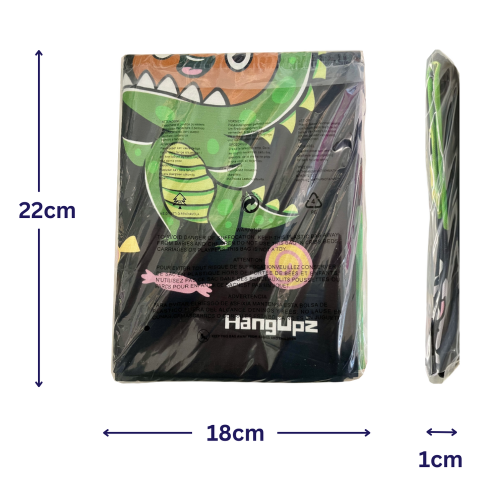HANGUPZ Happy Halloween Sign Door-Hang Original Large Hanging Halloween Decoration Gift For Boys Girls