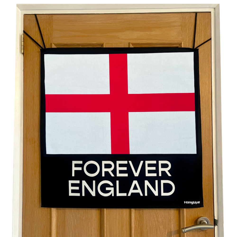 HANGUPZ St George's Cross Door-Hang Large England Flag Original Front Door Bedroom Door Decoration