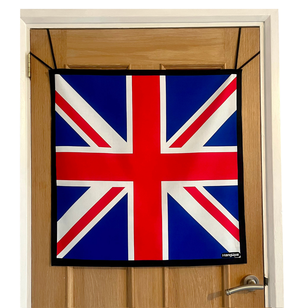 HANGUPZ Union Jack Flag Large Original Door-Hang Front Door Bedroom Door Decoration
