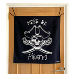 HANGUPZ Pirate Flag Large Fun Kid's Door Decoration Original Gift For Boys Girls